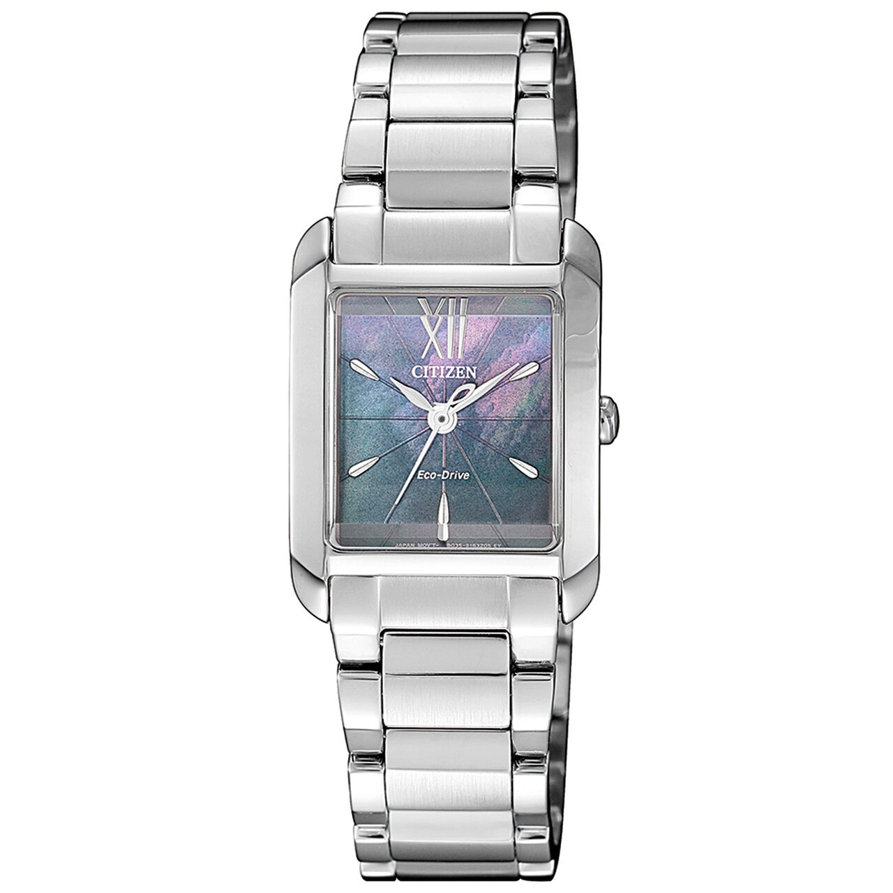 Ceas de dama Citizen EW5551-81N Eco-Drive 21mm, 5ATM, Argintiu