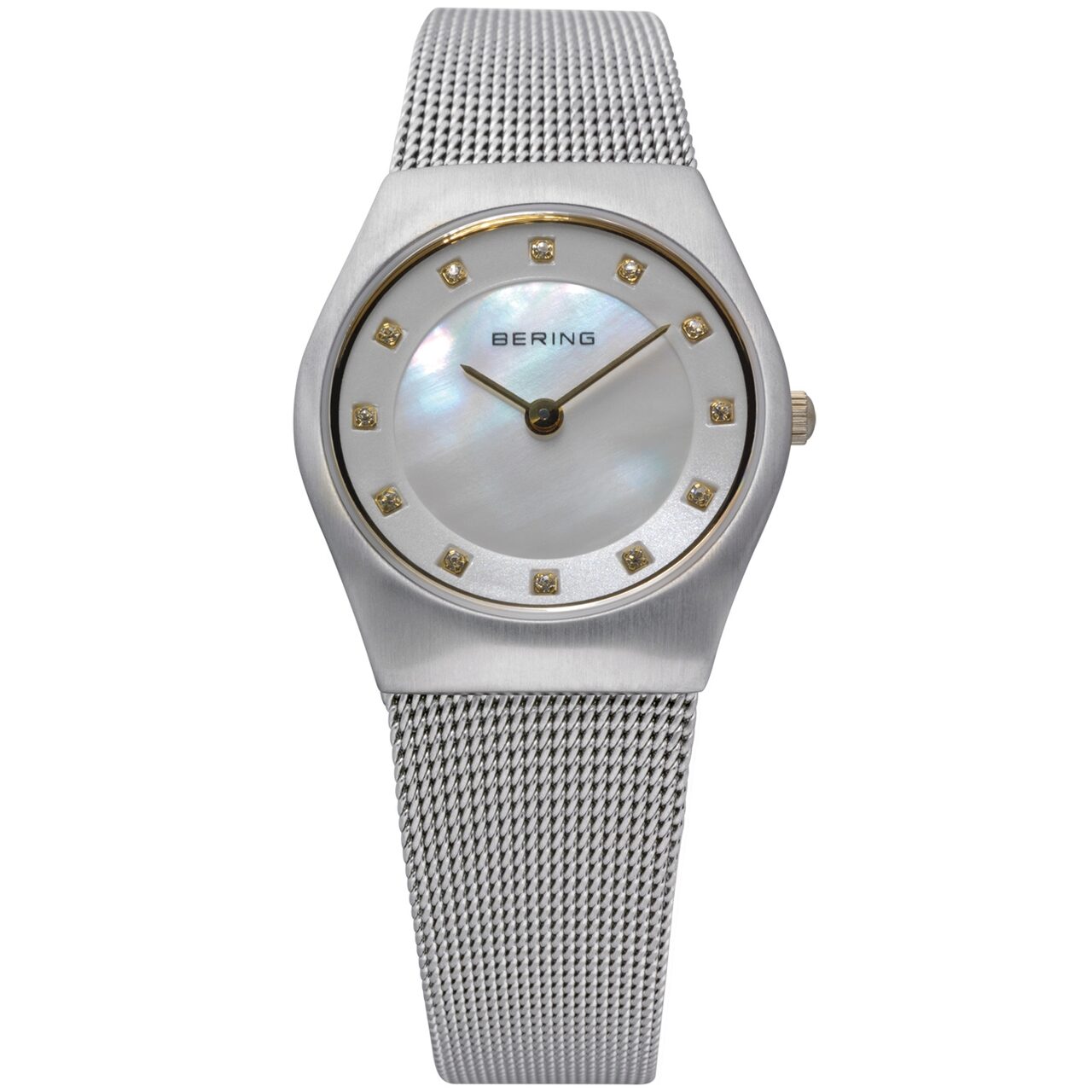 Ceas de dama Bering 11927-004 Classic, 27mm, 5ATM, Argintiu