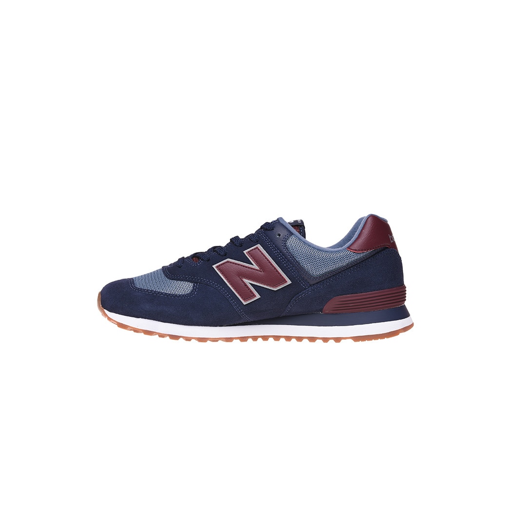 New Balance 574 ML574SPO sportcipő, férfi, sötétkék/piros, 40,5