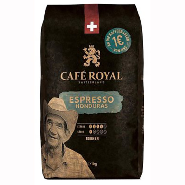 Cafea boabe Café Royal Honduras Espresso, 1 Kg.