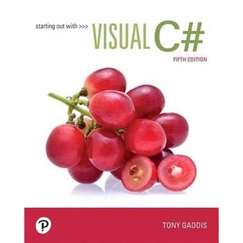 Starting out with Visual C de Tony Gaddis Starting out with Visual C de Tony Gaddis