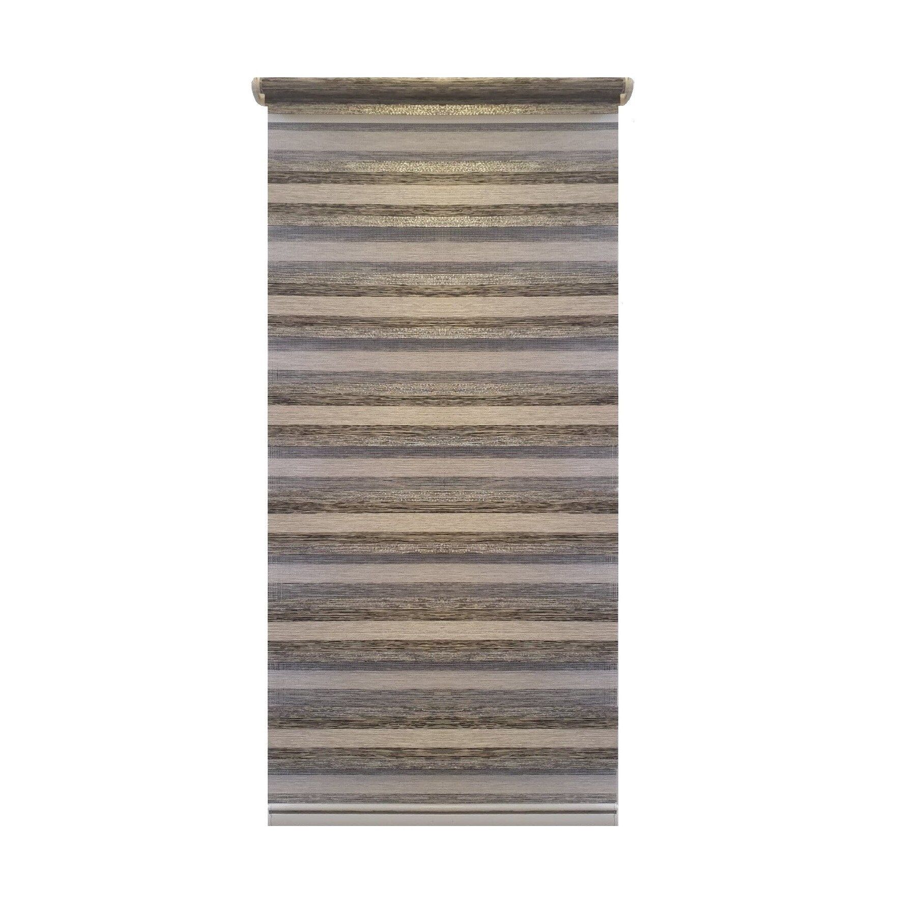 Rulou, Deko Design, model Zebra Day and Night Luxury, material textil, 62x120 cm, rv06, gri