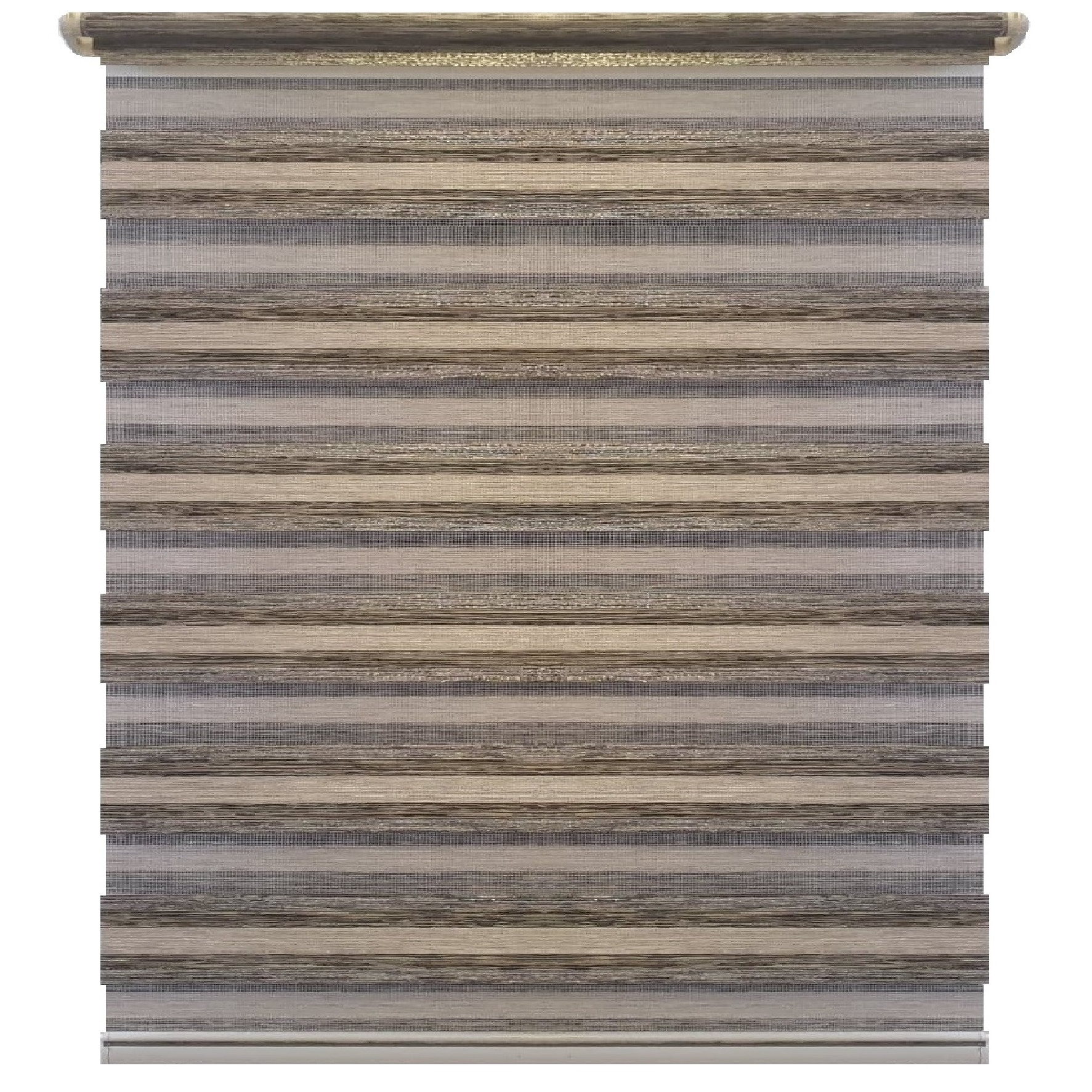 Rulou, Deko Design, model Zebra Day and Night Luxury, material textil, 160x160 cm, rv06, gri