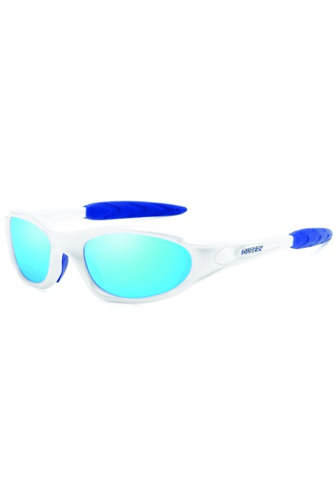 Слънчеви очила Dubery Polarized, 400 UV, сини със спортно бяло
