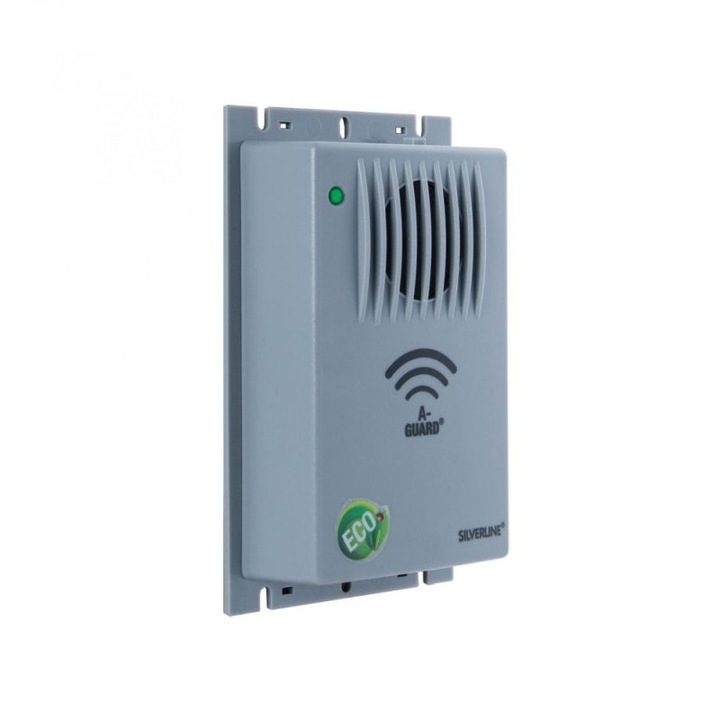 Alarma anti jderi, tehnologie ultrasunete, cu baterii, raza actiune 50 mp, interior
