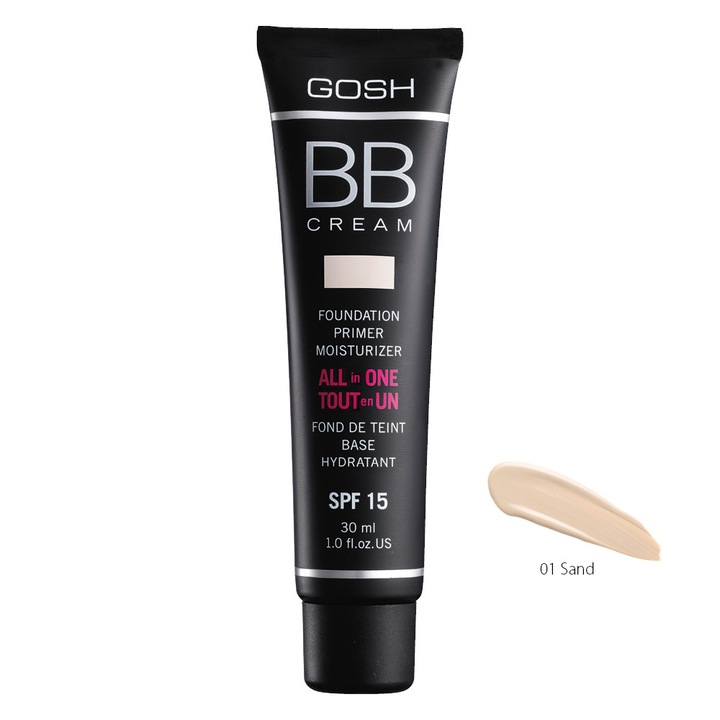 BB крем за лице Gosh BB Cream 01 Sand 30мл
