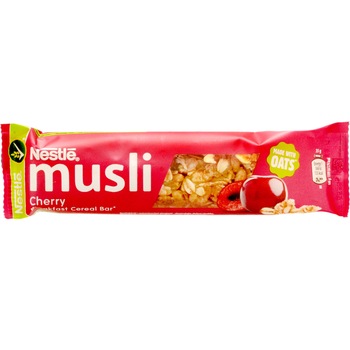 Baton cu musli si cirese Nestle, 35g Baton cu musli si cirese Nestle, 35g