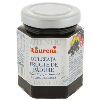 Dulceata fructe de padure Raureni, 250g