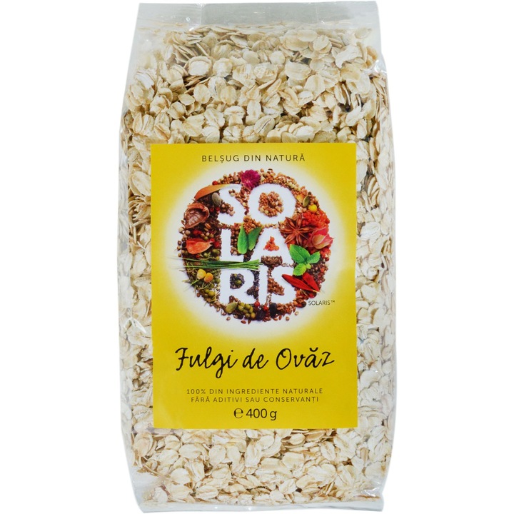 Fulgi de ovaz 400g Solaris