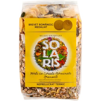 Musli cu cereale germinate Granovit 400g Solaris Musli cu cereale germinate Granovit 400g Solaris
