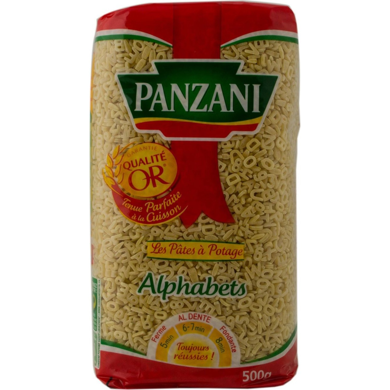 Paste Alphabets Panzani, 500g