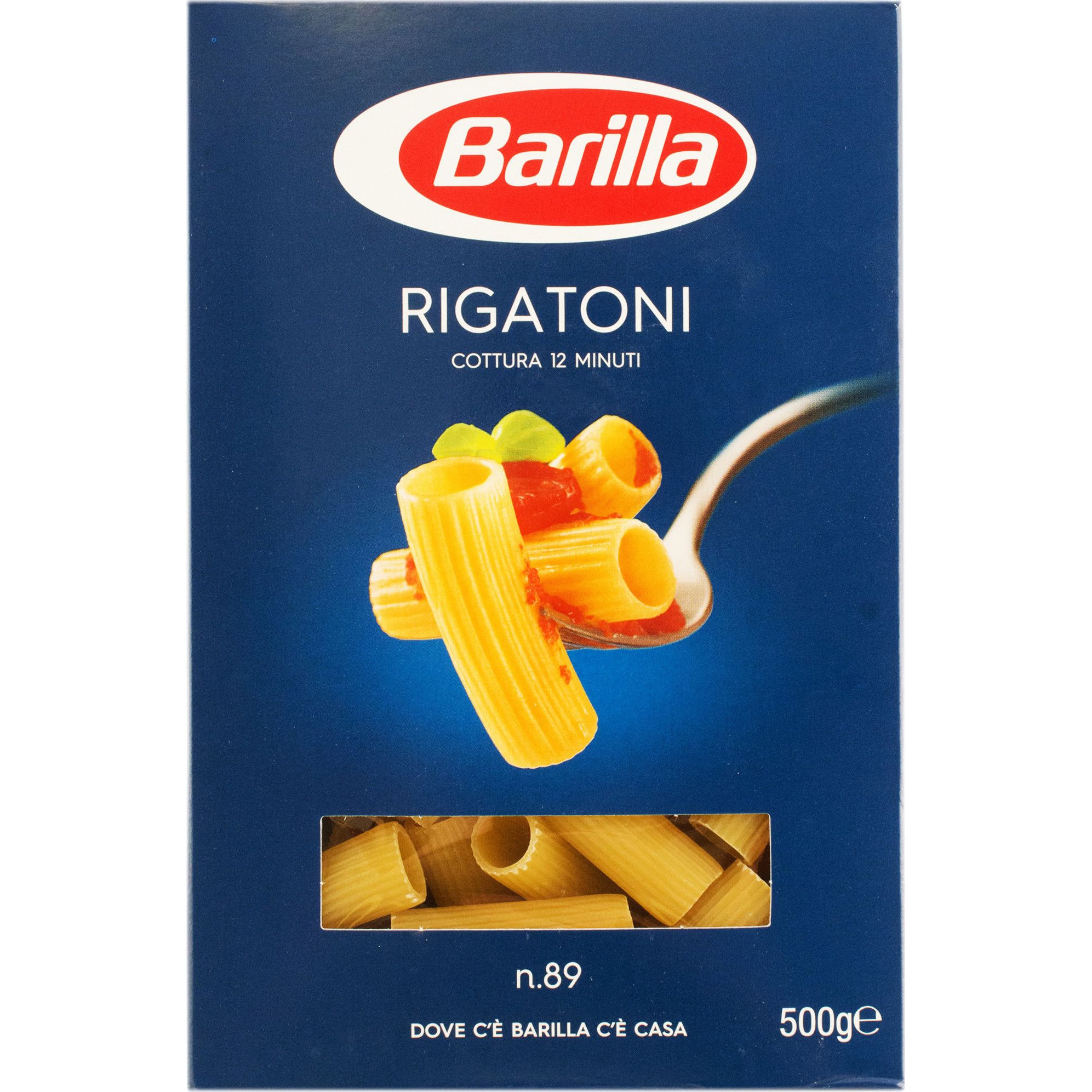 Paste rigatoni Barilla, 500g