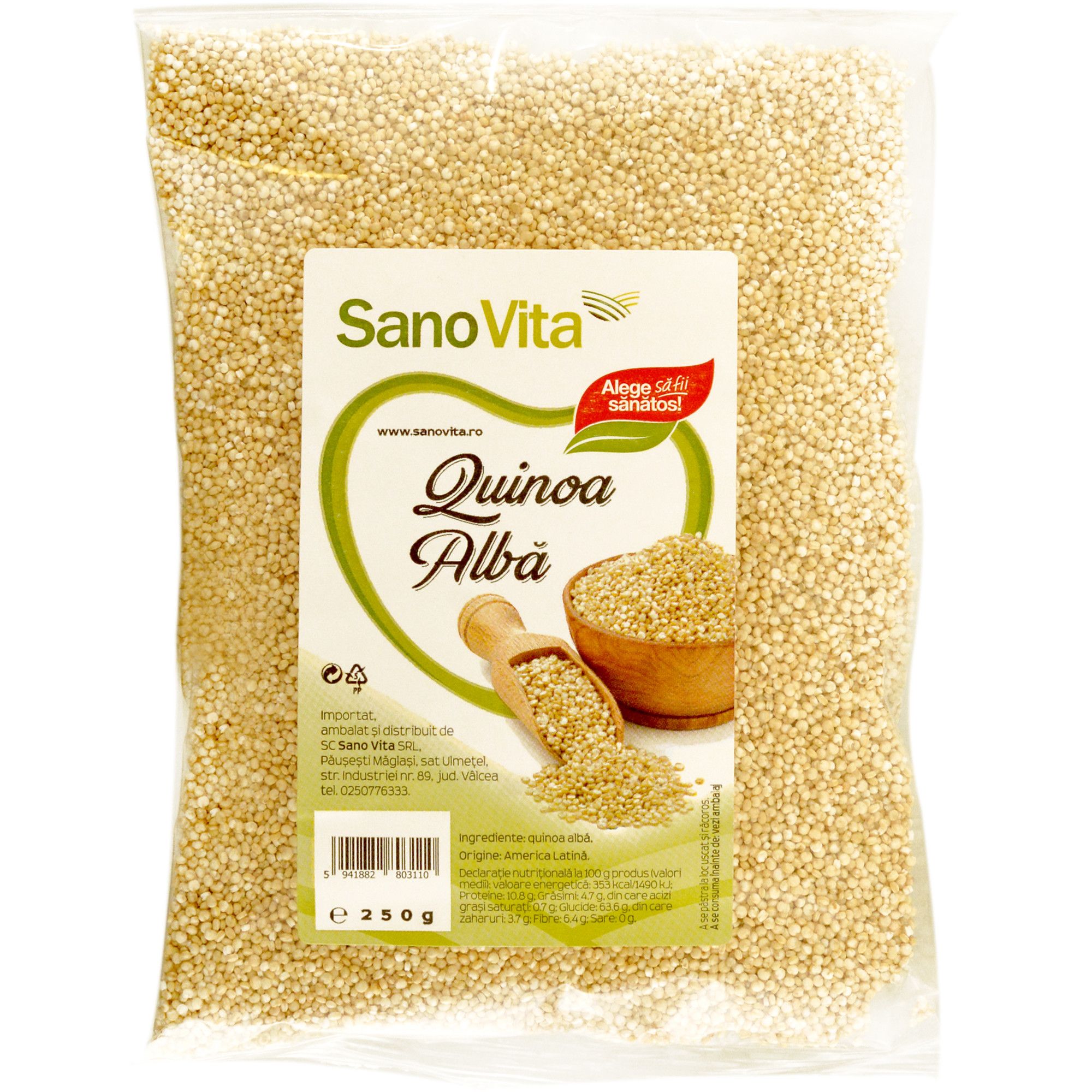 Quinoa alba Sano Vita, 250g