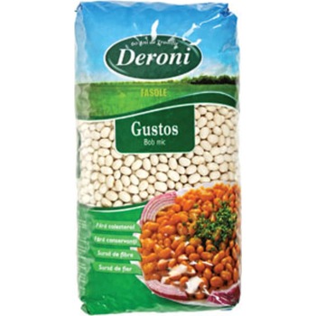Fasole bob mic Gustos Deroni, 900g Fasole bob mic Gustos Deroni, 900g