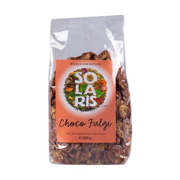 Fulgi de Chocolata Solaris, 200g Fulgi de Chocolata Solaris, 200g