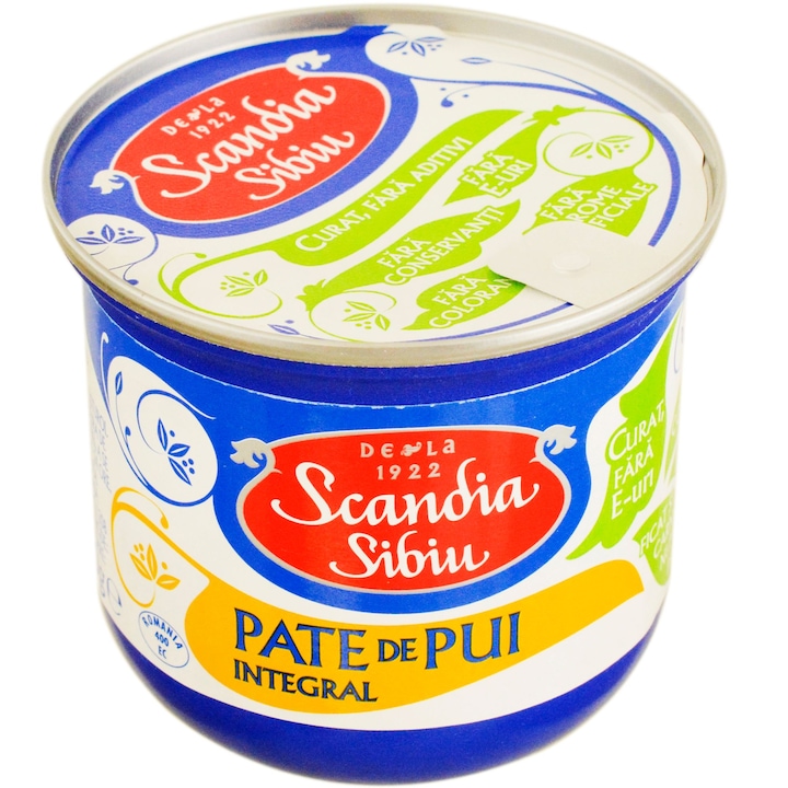 Pate de pui integral Scandia Sibiu, 200g
