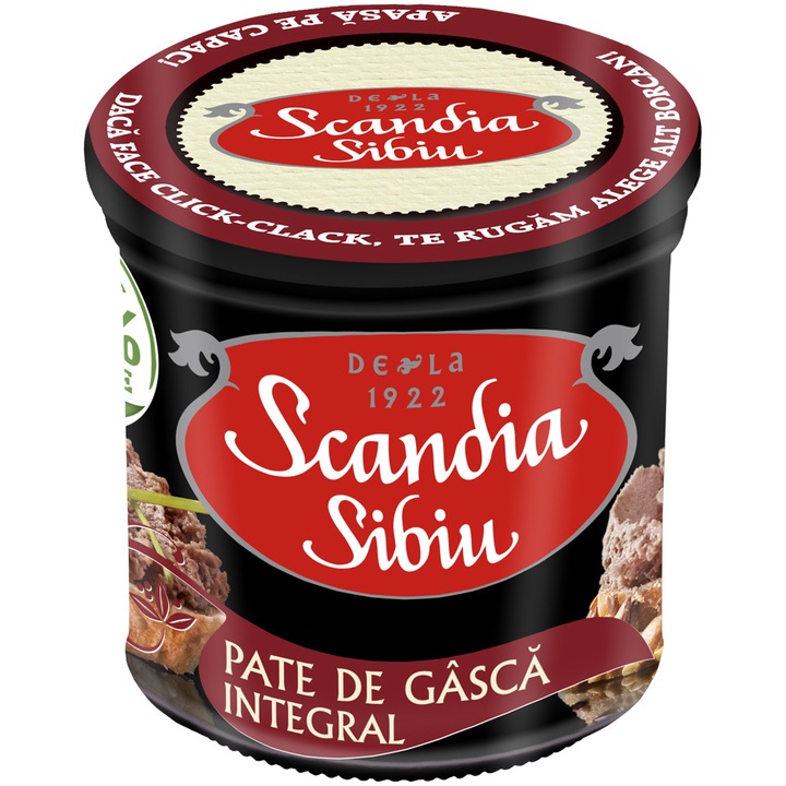 Pate de gasca Scandia Sibiu, 140g