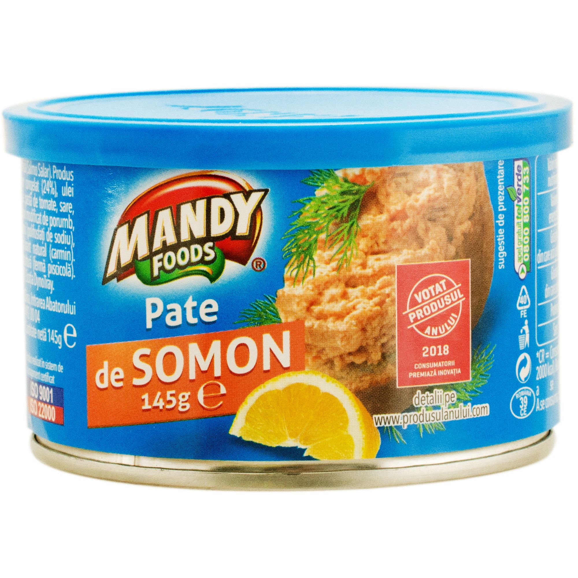 Pate somon Mandy, 145g