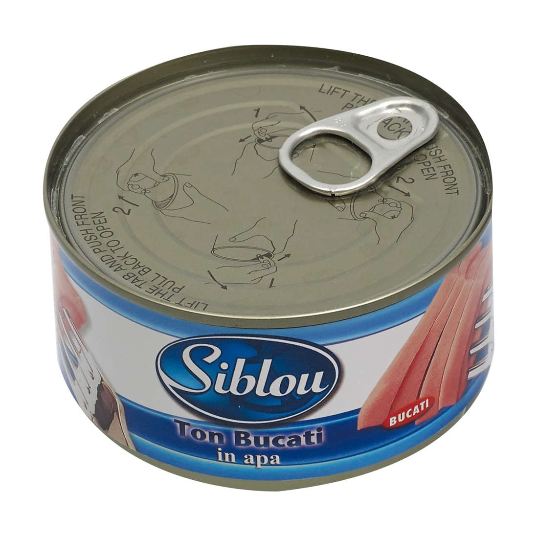 Ton bucati in apa Siblou, 185g