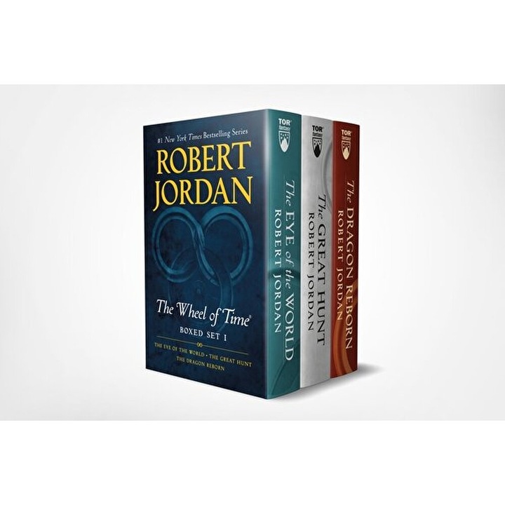 Wheel of Time Premium Boxed Set I: Books 1-3 (the Eye of the World, the Great Hunt, the Dragon Reborn), Paperback - Robert Jordan