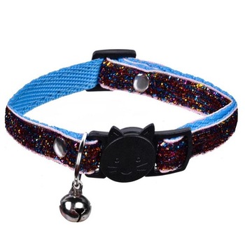 Zgarda pentru pisici, Felis, Poliester, 30x1 cm, Multicolor Zgarda pentru pisici, Felis, Poliester, 30x1 cm, Multicolor