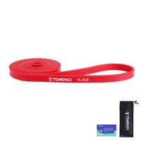 Banda elastica Tomshoo, Latex, 15-35LB, Rosu