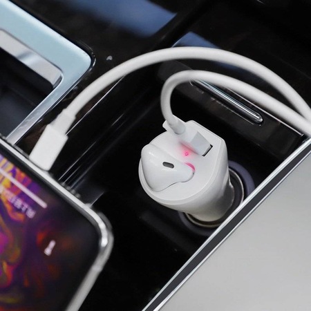 Casca Bluetooth Originala Borofone cu suport incarcare auto, MultiPoint compatibil Samsung Galaxy S10/ S10 Plus/S10 E/Note 10/Note 10 Plus, Huawei P40 Lite/P30Lite/P30 Pro/Mate 30Lite, Alb