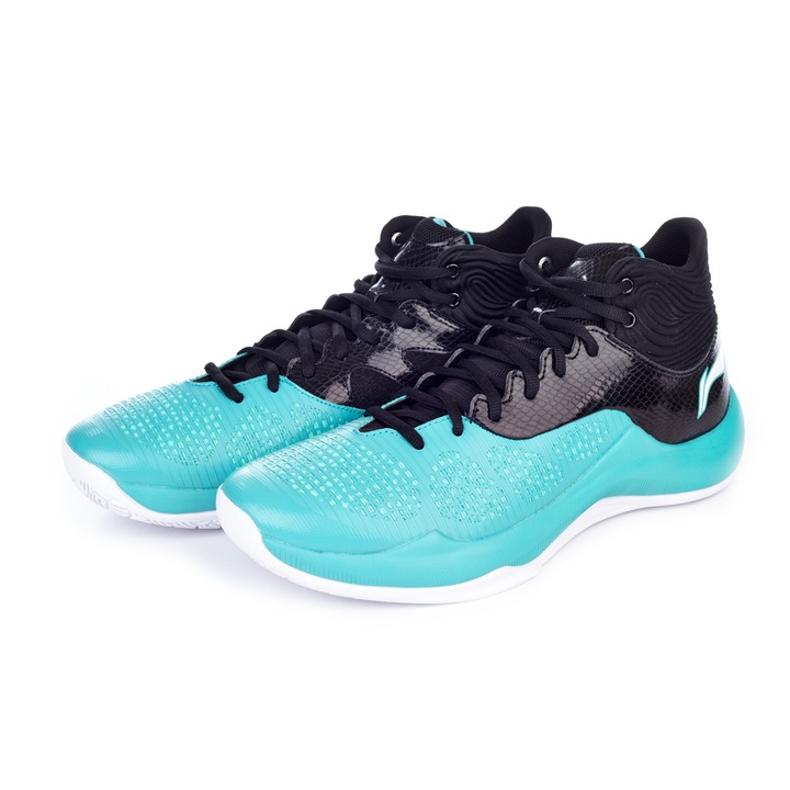 Pantofi sport barbati, Li-Ning, Sintetic, Albastru/Negru, 46.5