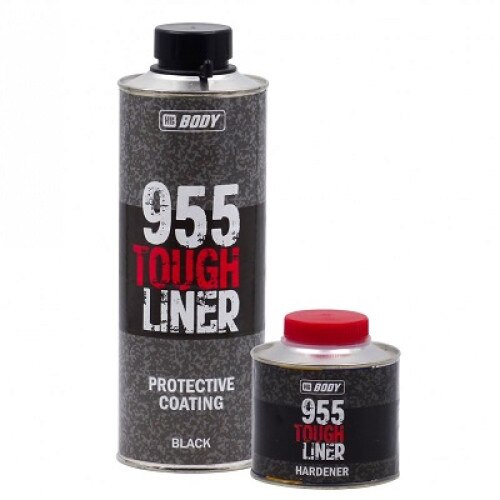 Set vopsea T Liner+Hardener, HB Body, 955, Black