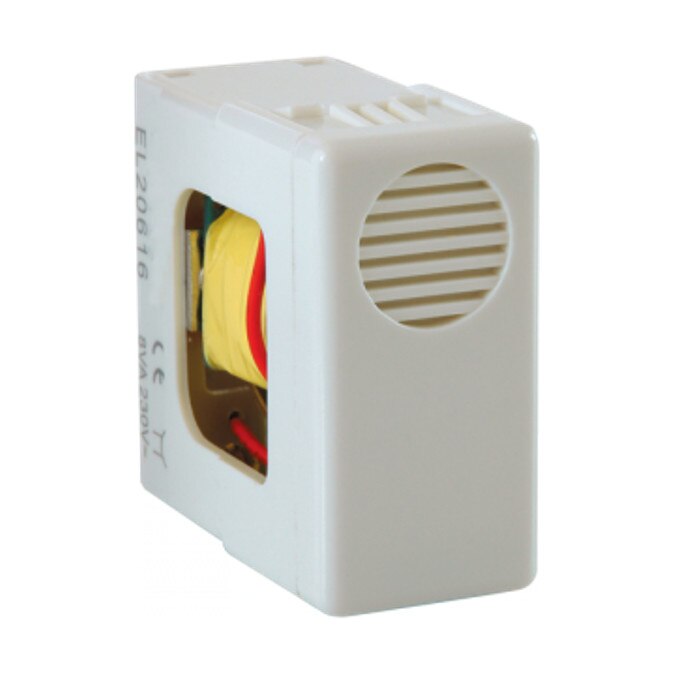 Sonerie Modulara, 8V, 230 V, Gama Stil, Comtec, culoare alba