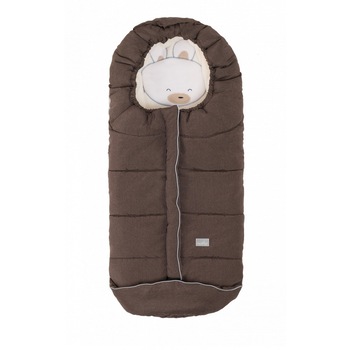 Sac de iarna 100 cm Nuvita Junior Cuccioli Rabbit Melange Brown Beige 9605 Sac de iarna 100 cm Nuvita Junior Cuccioli Rabbit Melange Brown Beige 9605