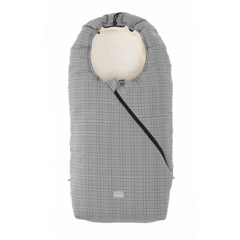 Sac de iarna Nuvita Junior Pop Prince of Wales Beige 9635 Sac de iarna Nuvita Junior Pop Prince of Wales Beige 9635