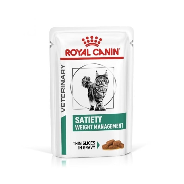 Pachet Royal Canin Satiety Weight Management, 12x 85 g