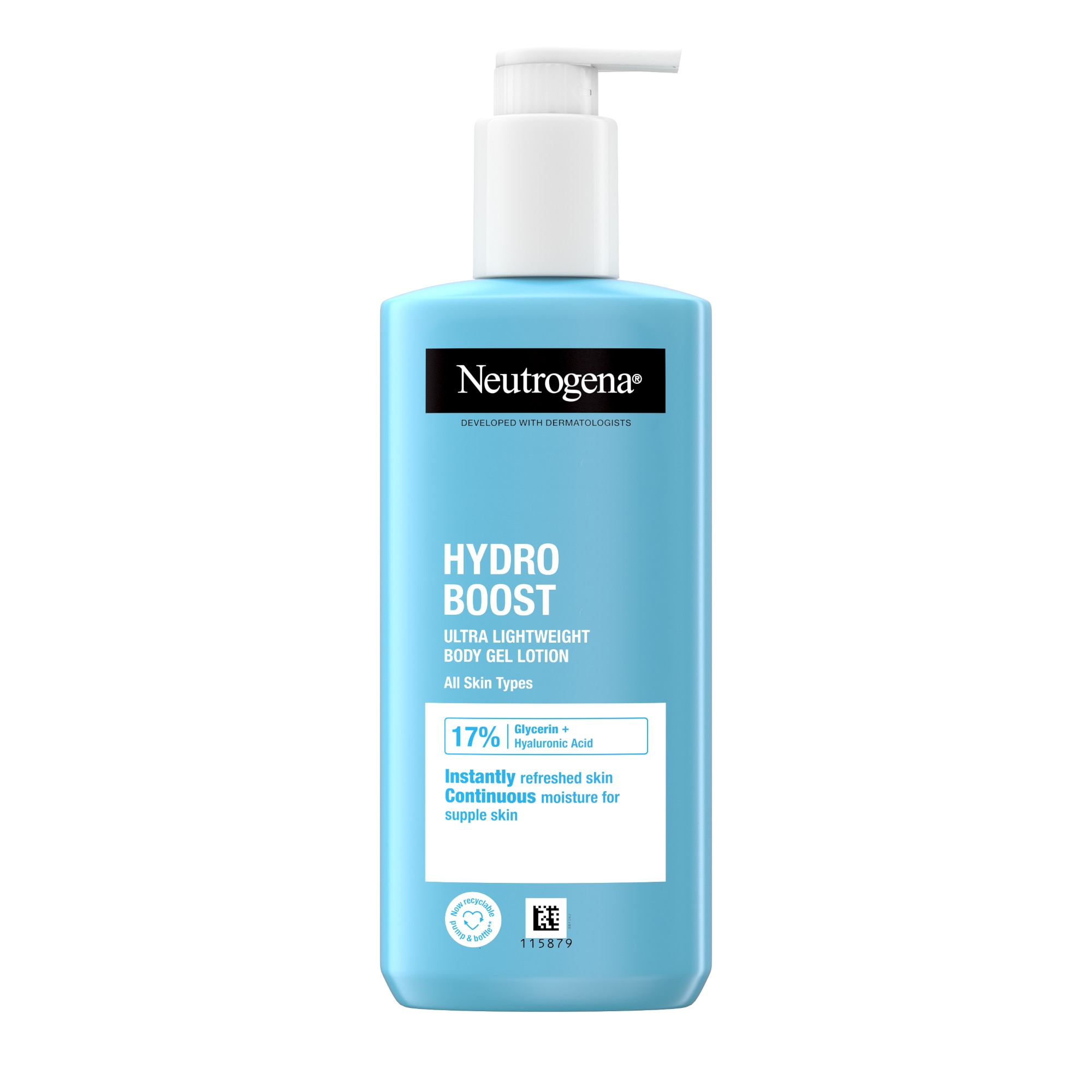 Crema-gel de corp Neutrogena Hydro Boost pentru piele normala si uscata, 250 ml