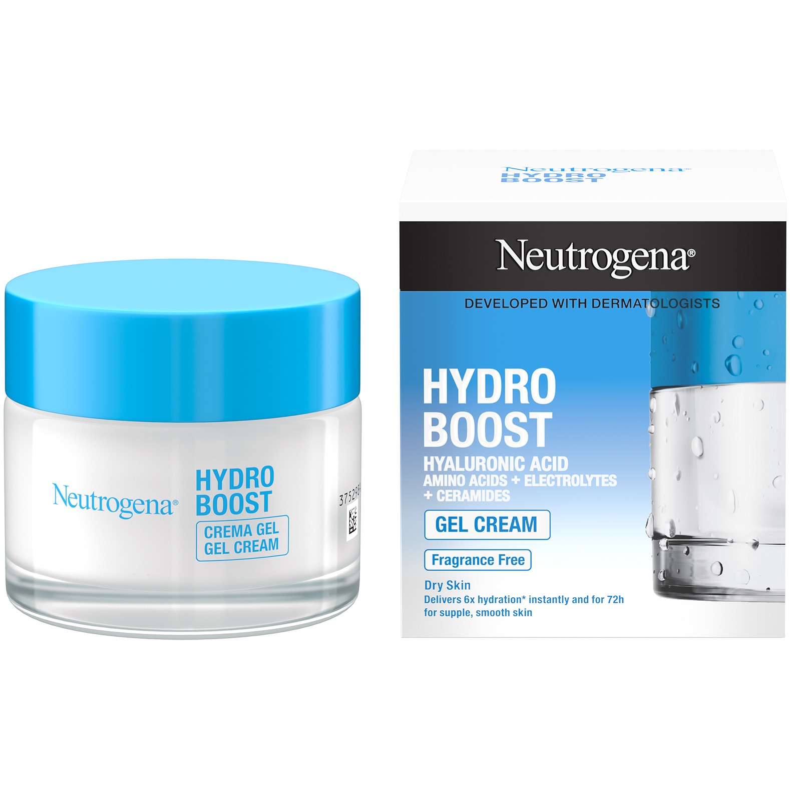 Crema-gel hidratanta Neutrogena Hydro Boost pentru ten uscat, 50 ml