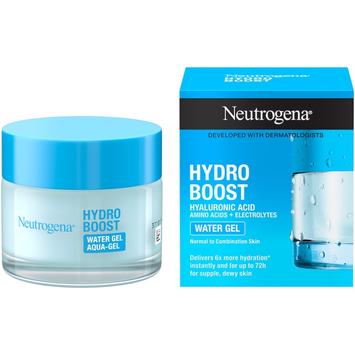 Gel hidratant Neutrogena Hydro Boost pentru ten normal si mixt, 50 ml