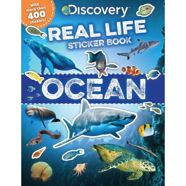 Discovery Real Life Sticker Book: Ocean de Courtney Acampora