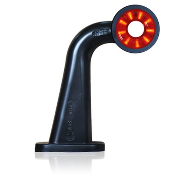 Lampa gabarit LED 508BCL W21.5WW, 12V /-/ 24V, Alb, Rosu