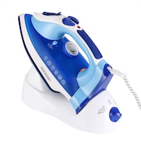 Fier de calcat,2600W,cu optiune wireless/talpa ceramica/calcare uscata +abur variabil,anticalcar +autocuratare,Monzana