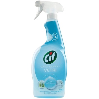 Spray Solutie pentru Geamuri cu Amoniac CIF Vetri, Cantitate 650 ml Spray Solutie pentru Geamuri cu Amoniac CIF Vetri, Cantitate 650 ml