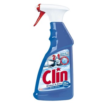 Detergent pentru Geamuri CLIN Multi-Shine, Cantitate 500 ml, Solutie Curatat Geamuri cu Pulverizator Detergent pentru Geamuri CLIN Multi-Shine, Cantitate 500 ml, Solutie Curatat Geamuri cu Pulverizator