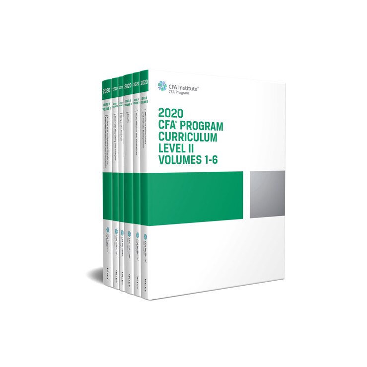 CFA Program Curriculum 2020 Level II Volumes 1–6 Box Set de CFA ...