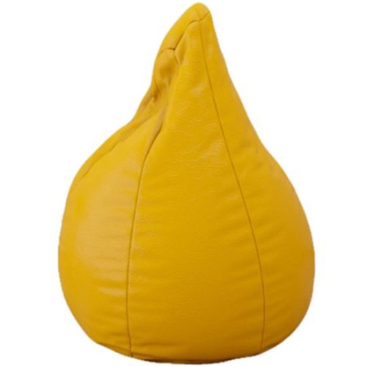 Topcho kis körte, műbőr, sárga (MKIK-YELLOW)