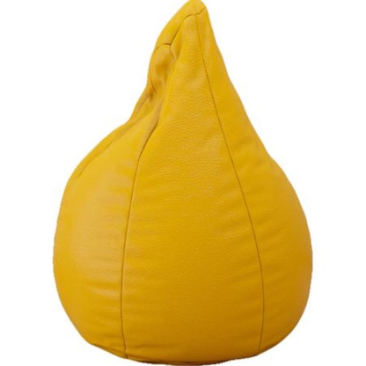 Topcho nagy körte, műbőr, sárga (GKIK-YELLOW)