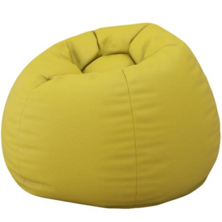 Topcho alma, műbőr, mustár (IIK-S12)