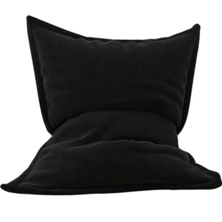 Topcho párna, bútor szövet, fekete (VMD-BLACK)