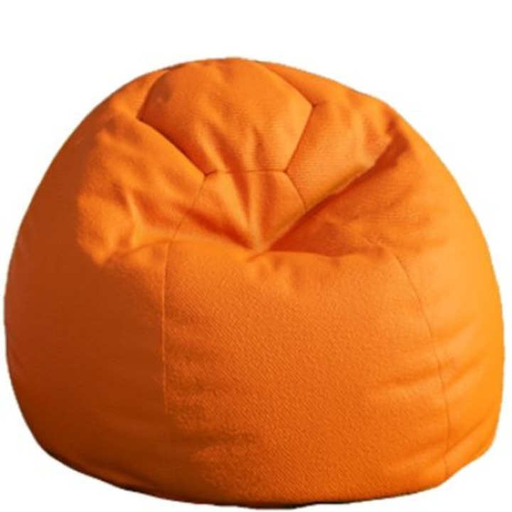 Topcho babzsák fotel, vízálló anyagból, narancssárga (DVD-501)