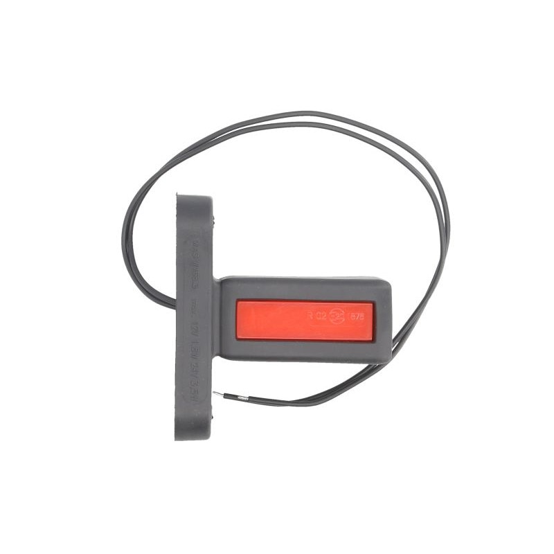 Lampa gabarit LED 1170 W168.3, 12V /-/ 24V, Alb, Rosu