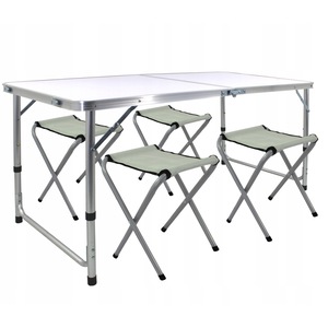 Masa Plianta Camping Cu 4 Scaune 110x80x70 Cm Emag Ro