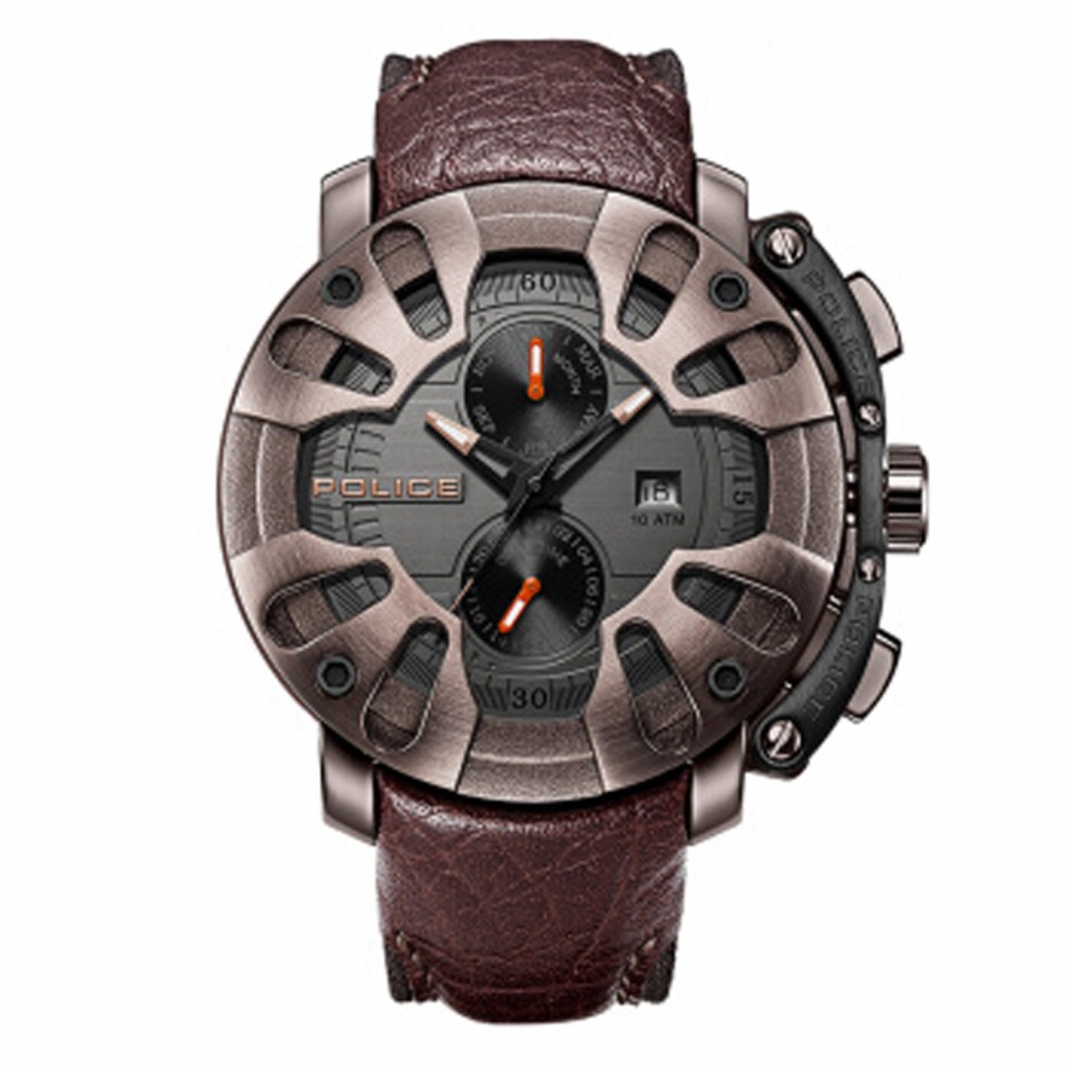 Ceas barbatesc, Police, PL.13806JSBZ/61, Maro